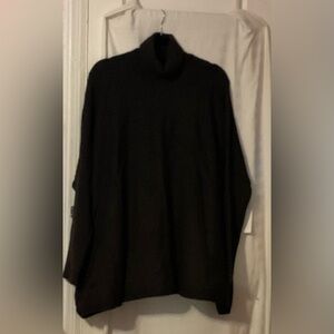 Joseph A. Black Oversized Boxy Long Sleeve Turtleneck Sweater XL NWT